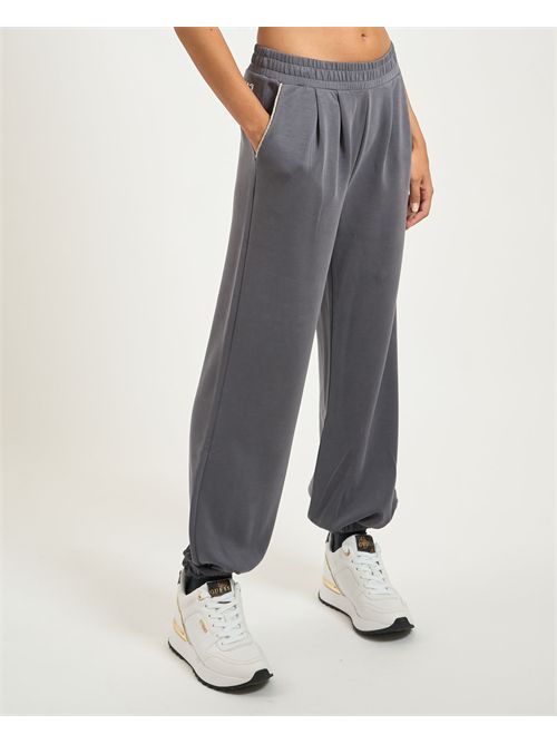 Pantaloni jogger donna EA7 con dettagli strass EMPORIO ARMANI EA7 | 7W000446-AF12643U8117